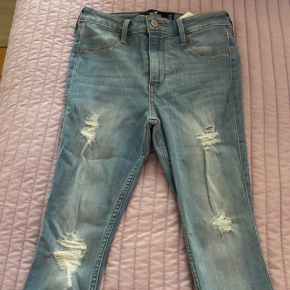 Hollister, 5S W27 L26, Light blue